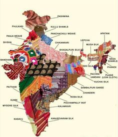 the map of india with all its major cities