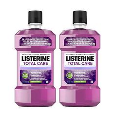 ad eBay - Listerine Total Care Fresh Mint Anticavity Fluoride Mouthwash, 2 x 1 L - Buy Now, click the link (eBay) Remineralizing Mouthwash, Zero Alcohol, Antiseptic Mouthwash, Alcohol Free Mouthwash, Reflux Diet, Strengthen Teeth, How To Prevent Cavities, Oral Care Routine, Mouthwash