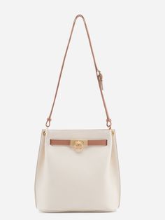 PARISA WANG® | Unlocked Medium Tote Bag – Parisa New York Everyday Beige Satchel With Turn-lock Closure, Luxury Beige Shoulder Bag With Turn-lock Closure, Beige Double Handle Bag With Turn-lock Closure, Beige Office Bag With Turn-lock Closure, Modern Shoulder Bag With Turn-lock For Office, Modern Shoulder Bag With Turn-lock Closure For Office, Timeless Hobo Bag With Gold-tone Hardware For Office, Modern Office Shoulder Bag With Turn-lock Closure, Chic Top Handle Bag With Turn-lock Closure