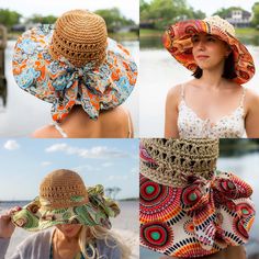 Beach Straw Summer Sun Hats For Women Fits 21.5-23 inches head size. Sun protection - UV UPF. Foldable & packable sun hats for women convenient to carry along, fits any handbag or backpack. This summer casual hat is great for any summer outdoor activity - beach, traveling, vacation. Back to My Handmade Shop   https://www.etsy.com/shop/ChristianLido/ Thank you for visiting ChristianLido on Etsy! Sun Hats For Women 2022, Cheap Upf 50+ Women's Hats, Luxury Upf 50+ Beach Hats, Summer Hats For Women Round Face, Best Summer Hats For Women 2022, Cheap Summer Sun Hat Upf 50+, Cheap Trendy Hat For Vacation, Cheap Solid Color Sun Hat With Upf 50+, Affordable Fun Crochet Beach Hat