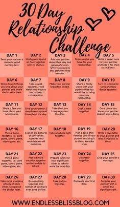 30 Day Relationship Challenge Relationship Priorities, Things To Do With Your Boyfriend, Romantic Date Night Ideas, Cute Date Ideas, Relationship Lessons, Morning Texts, Relationship Challenge, Love Challenge