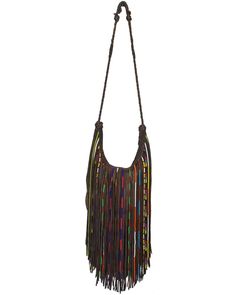 Genuine leather. Crossbody strap. Zipper closure. Fringe accents. Beaded accents. Interior zipper pocket. Boho Leather Purse, Leather Fringe Purse, Black Rucksack, Leather Fringe Bag, Boot Barn, Fringe Purse, Bag Dark, Rucksack Backpack, Fringe Bags