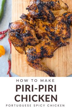 Piri Piri Chicken Jerk Bbq Chicken, Portuguese Chicken Recipes, Piri Piri Chicken Recipe, Chicken Wing Marinade, Jerk Sauce, Piri Piri Chicken, Clean Eating Chicken, Piri Piri, Jerk Seasoning