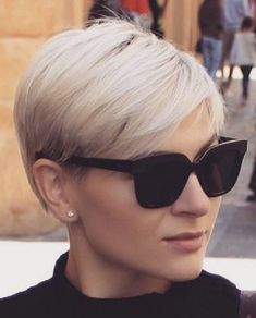 Short Hair Ideas For Women, Hair Ideas For Women, Cute Short Haircuts, Short Hair Ideas, Short Hairstyles For Thick Hair, Short Blonde, Trending Hairstyles