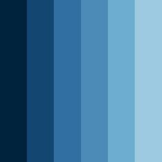 the color blue is shown in shades of light and dark, as well as white