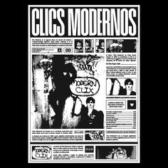 an old concert poster with the band's names and dates in black on white