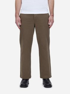 Work Pant ~ Crocodile Twill – 3sixteen Chino Cotton Twill Pants With Belt Loops, Straight Leg, Chino Cotton Twill Work Pants With Straight Hem, Wide Leg Chino Cotton Twill Bottoms With Belt Loops, Cotton Chinos With Standard Cut Leg, Cotton Chinos With Belt Loops And Standard Cut Leg, Wide Leg Chino Cotton Twill Pants With Belt Loops, Cotton Wide Leg Work Pants With Belt Loops, Wide Leg Cotton Work Pants With Belt Loops, Cotton Work Pants With Five Pockets