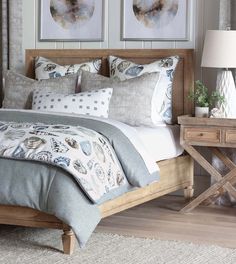 Persea Persea Bedset Eastern Accents Size: Daybed Eastern Accents Bedding, Nautical Master Bed, Beach Cottage Bedrooms, Beachy Bedrooms, Beach Bedrooms, Beach House Bedding, Coastal Bedding Sets, Contemporary Beach House, Moore House