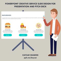 the powerpoint creative service slide design for presentation and pitch deck by kaysar shawon