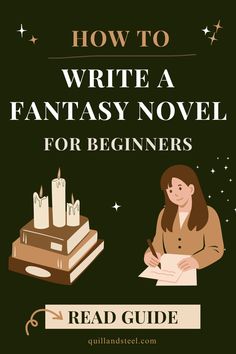 how to write a fantasy novel for beginners