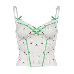 Please refer to our sizing chart for a guideline when choosing a size. 5 business days order processing time. 90% polyester 10% spandex Casual Fitted Tops With Bow Straps, Spring Cami Top With Bow Straps, Fitted Cotton Camisole With Floral Print, Fitted Floral Print Cotton Camisole, Fitted Cotton Tops With Bow Straps, Cotton Summer Tops With Bow Print, Fitted Tank Top With Bow Straps For Summer, Feminine Fitted Top With Bow Straps, White Summer Tops With Bow Straps