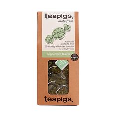 teapigs minty fresh green tea bag