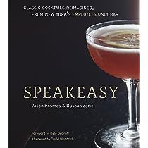 the book cover for speakeasy