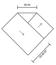 an image of a baseball diamond with the base marked out and measurements for each area