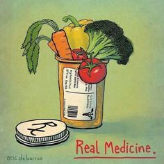 Let Food Be Thy Medicine, Medicine Illustration, Food Is Medicine, Pharmacy Humor, Raw Food, Acupuncture, Natural Healing, Health Problems, Holistic Health