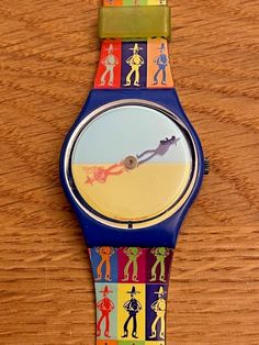 Swatch Watch GTS105 "LUCKY SHADOW" 1996 WORKING NICELY GREAT CONDITION ORIGINAL BOX AND GUARANTEE Funky Watches, 1980s Fashion Trends, Room Goals, Swatch Watch, 1980s Fashion, Fashion Wishlist, Wrist Watches, Types Of Fashion Styles, Wrist Watch