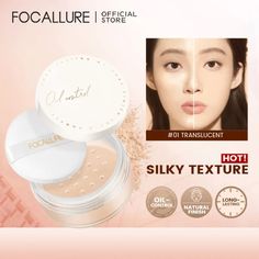 Just found this amazing item on AliExpress. Check it out! $9.76 | FOCALLURE 2 Colors Waterproof Matte Loose Powder Oil-control Minerals Natural Finishing Face Setting Powder Makeup Cosmetics Setting Powder Makeup, Base Makeup, Smooth Face, Powder Makeup, Powder Puff, Loose Powder, Setting Powder, Makeup Cosmetics, Face Makeup