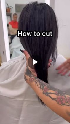 76K views · 8.2K reactions | First: I’m not sorry. 

Second: This cut is essentially ALL FORWARD GRADUATION. Like think of a regular graduated bob - but backwards, nice to the barista & does NOT want to speak to the manager. ⁣

A well executed V-haircut is honestly such a VIBE & I’m absolutely obsessed with how this came out on my gorgeous client here 💕
⁣
Here are a few pointers I’ve learned along the way:⁣
⁣
🗝️ I love cutting this dry so I can check it as I go⁣
⁣
🗝️ over-direction is your friend. Everything is pulled to the shortest point (front) & cut to create a short-to-long look in both the layers & the perimeter ⁣
⁣
🗝️ avoid blunt lines or excess weight in the perimeter. Since it’s “V” shaped, heaviness there will look a bit chunky and uneven as the hair moves around. If your cli Long Shag Hairstyles, Graduated Bob, Long Shag, Hairstyles 2024, Great Haircuts, Shag Hairstyles, Not Sorry, A Well