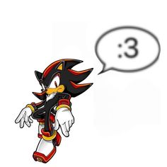 an image of a sonic the hedge character with a thought bubble above it's head