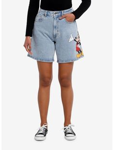 Disney Box, Culture Clothes, Hot Diggity Dog, Bermuda Jean Shorts, Pop Culture Outfits, Disney Shorts, Culture Outfits, Disneyland Outfits, Culture Clothing