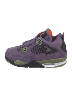 Jordan 4 Retro Canyon Purple High Top SneakersFrom the 2022 CollectionGreen & Purple SuedePrintedRound-ToesIncludes Box & Additional Laces Casual Air Jordan 4 Low-top Breathable, Casual Air Jordan 4 Mid-top For Light Sports, Casual Air Jordan 4 Lace-up Sports Shoes, Air Jordan 4 Low-top With Branded Insole, Air Jordan 4 Low-top For Sports, Air Jordan 4 Low-top With Branded Insole For Sports, Casual Air Jordan 4 For Light Sports, Casual Air Jordan 4 Low-top With Boost Midsole, Low-top Air Jordan 4 For Sports