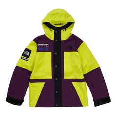 Supreme FW18 The North Face Expedition Jacket Sulphur jacket The North Face Jacket, Yellow Jacket, The Supreme, Us Man, North Face Jacket, Fleece Jacket, Motorcycle Jacket, North Face, The North Face