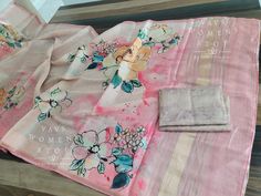 Blouse stitched - Yes Blouse Opening - Back Sleeves Length - Elbow Padded - No Blouse size - 36 with inner margins expandable upto 42 For Blouse Size 34 alteration can be done on request. Fall/pico - Yes done Silk Cotton Sarees, Elbow Pads, Ruffle Sleeves, Cotton Saree, Saree, Silk, Design