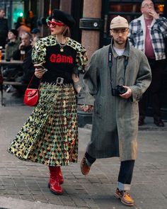 London Fashion Week 2023, Pause Magazine, Fashion Week 2023, Fashion Week 2024, Street Snap, Fire Fits, Couple Outfits