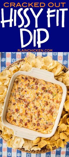 a casserole dish with cheese and bacon in it