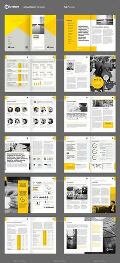 the yellow and gray presentation board is shown with different sections for each section, including an image