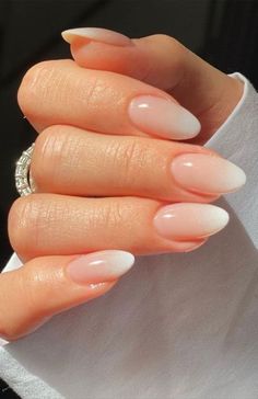 wedding nails, wedding nails for bride, wedding nail ideas for the bride, wedding nails design, white nails, nail designs, wedding nail Cocktail Party Nails Classy, Bridal Mani Pedi, Modern French Tip Nails, Modern French Tip, Bridesmaids Nails, Unghie Sfumate, Richmond Wedding, Peach Nails