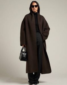 The Best Wool Coats For Winter 2023 | Who What Wear UK Wool Coat Outfits, Oversized Coat Outfit, Oversized Winter Coat, Brown Wool Coat, Winter Coat Outfits, Oversized Wool Coat, Outerwear Trends, Belted Robe