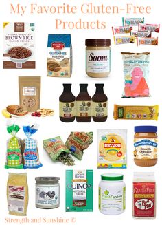 the ultimate guide to my favorite gluten - free products and how to use them