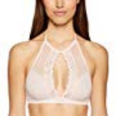 Mae Hi- Neck Bralette ( For Cups A To C) Soft Pink Xtra Small. Feminine Bra With Delicate Straps For Summer, Fitted Bra With Delicate Straps For Spring, Chic Underwire Bra For Spring, Feminine Stretch Bra For Spring, Feminine Underwire Bra For Spring, Spring Feminine Underwire Bra, Spring Halter Neck Bra, Spring Triangle Top Bra, Soft Pink