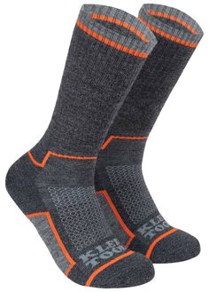 Performance Thermal socks with merino wool regulate temperature, wick-away moisture, and reduce odor. These made in the USA mid-length socks have a seamless toe closure for comfort and reinforced heel for abrasion resistance. Functional Breathable Winter Socks, Anti-odor Sports Socks For Winter, Winter Sports Anti-odor Socks, Gray Anti-odor Socks For Outdoor, Gray Anti-odor Outdoor Socks, Outdoor Anti-odor Gray Socks, Breathable Winter Outdoor Socks, Anti-odor Winter Socks For Outdoor Activities, Anti-odor Socks For Winter Outdoor Activities