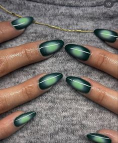 Aqua Nails, Country Nails, Dark Green Nails, Sharp Nails, Short Acrylic Nails Designs, Fire Nails, Dream Nails