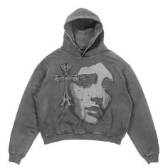 Divine Spirit Premium Hoodie - WorksOfMadness Heavyweight Long Sleeve Hoodie For Fall, Heavyweight Hooded Hoodie For Fall, Divine Spirit, Cute Online Clothing Stores, Trendy Hoodies, Dolce E Gabbana, Cute Everyday Outfits, Hoodie Girl, Black Bottoms