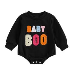 PRICES MAY VARY. Material: baby halloween romper is made of 95% cotton and 5% elastane,lightweight and breathable,soft and comfortable to wear Design: Halloween baby clothes is long sleeve,round neck,pumpkin,ghost,and letters print,pretty and fashionable,can make your baby more cute and get more compliments Occasion: baby halloween outfit is suitable for casual daily wear,outdoor activity,play wear,friends party,family gathering,photo shoot,church,birthday,celebration,school and so on Styles:Thi Newborn Halloween Outfits, Baby Boy Halloween Outfits, Oversized Romper, Infant Halloween, Sweatshirt Romper, Cutest Pumpkin In The Patch, Baby Boy Halloween, Patch Outfit