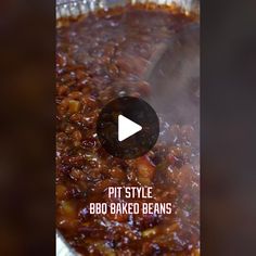 a video showing how to make pit style bbq baked beans