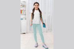 Aqua Kid's Leggings for Children 2T to 7 Youth, Fun Print Toddler Pants for Kids, Toddler Clothing, Toddler Clothes - Cute & Cosy Toddler Leggings Donnez à votre tout-petit les moyens de bouger et de rester actif avec des leggings amusants pour enfants. Les vêtements pour enfants ne pourraient pas être plus amusants ou à la mode ! Disponibles dans des motifs uniques inspirés de toutes les choses #kidlife, nos leggings colorés pour enfants ne sont que les bas de mode dont votre enfant a besoin po Leggings For Kids, Dressy Leggings, Childrens Leggings, Ballet Tights, Dance Leggings, Trendy Activewear, Printed Yoga Pants, Everyday Leggings, Toddler Leggings