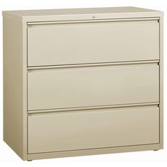 two - drawer file cabinet with wheels, in beige finish by honley home furniture