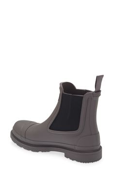 A taller silhouette stretches weather-ready coverage even further in this premium Chelsea boot with a flexible gusset and grippy sole. Waterproof: protects against rain, puddles and slush to keep feet dry in wet conditions In hot or humid weather, natural latex rubber releases a protective wax film; simply wipe it off with a damp cloth Elastic gore insets Removable insole Rubber and synthetic upper/textile lining/rubber sole Imported Forest Stewardship Council® (FSC) certified, ensuring forest m Insulated Round Toe Boots For Rainy Weather, Weatherproof Ankle Rain Boots For Fall, Weatherproof Ankle Boots For Rainy Weather, Waterproof Ankle Rain Boots For Fall, Weatherproof Fall Ankle Rain Boots, Waterproof Chelsea Boots With Round Toe For Outdoor, Weatherproof Ankle Rain Boots, Waterproof Ankle Boots For Rainy Weather, Rain Boots With Rubber Sole For Fall Season