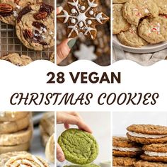 28 vegan christmas cookies that are delicious and easy to make