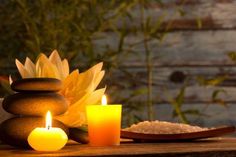 size: 12x8in Photographic Print: Spa Still Life with Aromatic Candles by Kesu01 : Love Chants, Full Moon Meditation, Image Zen, Dreamy Images, Meditation Scripts, Zen Moments, Spa Candle, Aromatic Candles, Yoga Nidra