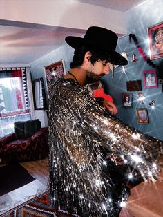 Disco Outfit Men, mens sequin, mens sequin shirt, disco jacket, mens disco outfit, sequin men, studio 54 outfit, sequin kimono, disco outfit, studio 54, tinsel jacket, mens disco, mens sequin jacket Sparkly Fringe Jacket  💡Model is wearing a size S 🥂Option to choose from Gold Sequins embroidered on Black Fabric or Silver Sequins embroidered on Black Fabric 🎊Wear this for Christmas, New Years Eve, Events, Parties, Music Festivals, Night outs, Birthday, Bachelor's Party, Pride, Halloween...  📀 70s Disco Aesthetic Outfit Men, Disco Party Outerwear With Sequins, Metallic Disco Outerwear For Party, Disco Sequin Party Outerwear, Sequin Disco Outerwear For Party, Disco Sequined Outerwear For Party, Disco Style Long Sleeve Party Outerwear, Metallic Sequined Party Outerwear, Summer Party Outerwear With Sequins