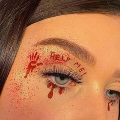 Hallowen Schminke, Maquillage Halloween Simple, Halloweenský Makeup, Horror Makeup, Halloween Makeup Inspiration