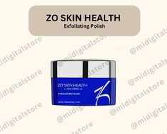 Skincare Polls, Zo Skin Health Exfoliating Polish, What Does Exfoliate Mean, Physical Exfoliator, Esthetician Skincare, Zo Skin Health, Custom Illustration, Esthetician, Skin Health