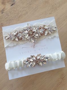 Please note I am currently on a short break, all orders placed will be shipped on Monday 28th October 2024.  This deluxe Wedding Garter Set is sure to impress!  The set features a "Keepsake" garter which features a beautiful soft ivory lace band with a stunning Rhinestone, Cubic Zirconia & Pearl Applique attached. The "Toss" garter features double sided satin ribbon and a matching Cubic Zirconia & Rhinestone Applique. Keepsake Garter measures 4.5cm (2") in diameter Toss Garter measures 1.6cm (al Pearl Applique, Wedding Garter Blue, Blue Garter, Wedding Garter Set, Something Blue Wedding, Wedding Garters, Lace Bands, Fantasy Wedding, Custom Gift Boxes