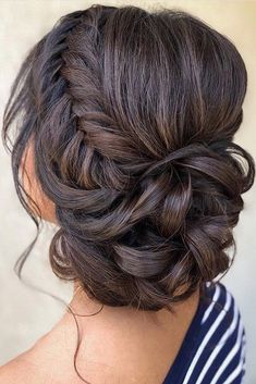 Sanggul Modern, Mom Hair, Quince Hairstyles, Bun Hairstyle, Braided Updo