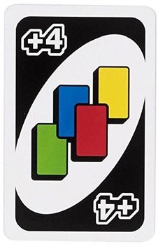 a sticker with four different colored blocks on it